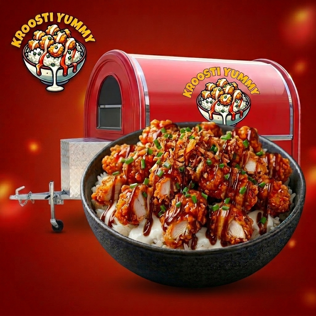 Kroosti Yummy — foodtruck halal à Chartres, le 1er riz kroosti